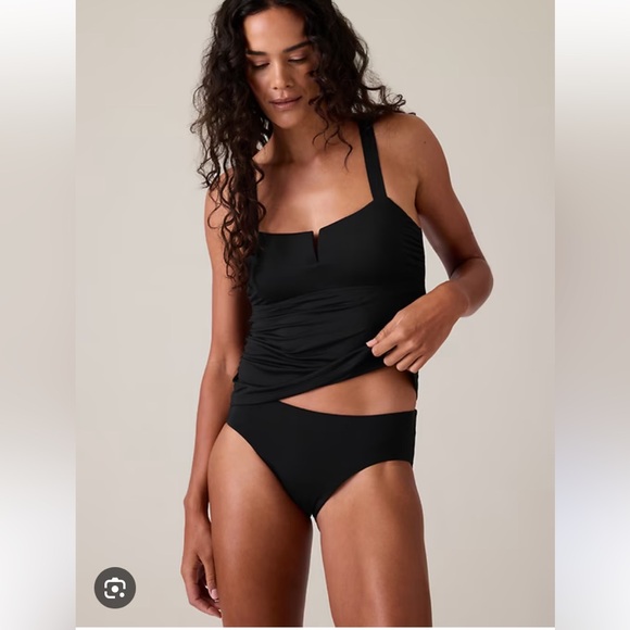 Athleta Square Neck V Bra Cup Tankini NWT! - Picture 1 of 5